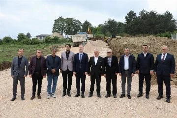 İnegöl Yeniceköy Mahallesinde yeni yollar açılıyor