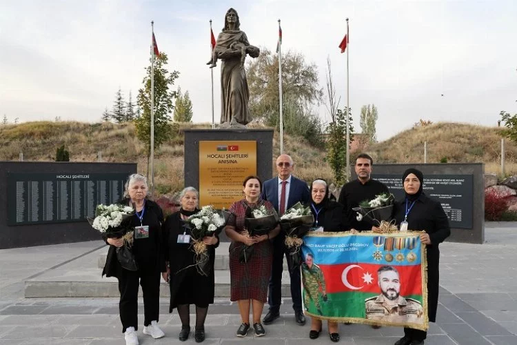 Karabağlı şehit annelerinden Kayseri Talas'a çıkarma