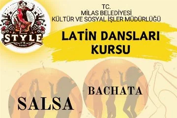 Milas Belediyesi, latin dansları rüzgarı estirecek