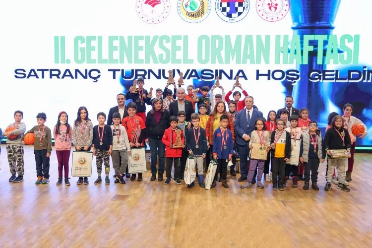 Orman'dan geleneksel satranç turnuvası sonuçlandı