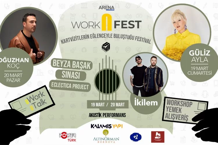 Work’n’Fest 19-20 Mart’ta İzmir Arena’da
